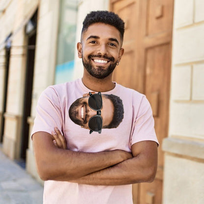 PSTA01 Funny Glasses Hanging - Personalized Custom All-over-print T-shirt