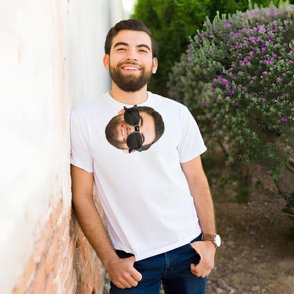 PSTA01 Funny Glasses Hanging - Personalized Custom All-over-print T-shirt