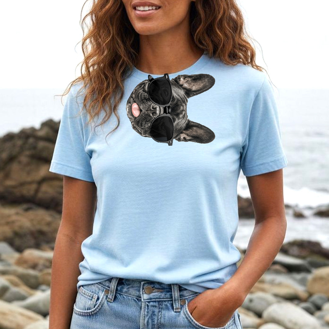 PSTA01 Funny Glasses Hanging - Personalized Custom All-over-print T-shirt