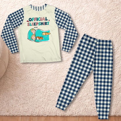 PSTPA09 Official Sleepshirt Couple - Personalized Custom Pajama Set