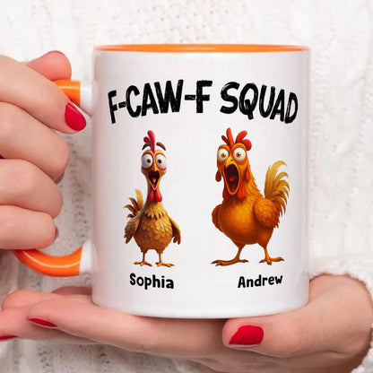 PST171 F-CAWF Squad - Personalized White Mug Accent Mug