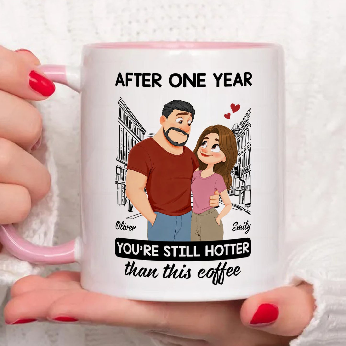PST180 You're Still Hotter Than This Coffee - White Mug Accent Mug