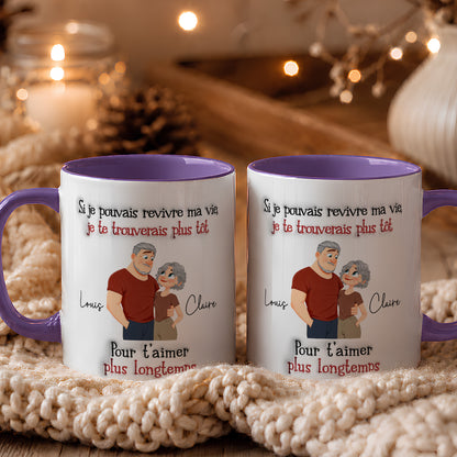PST240 I'd Find you Sooner And Love You Longer France Ver - Personalized White Mug Accent Mug