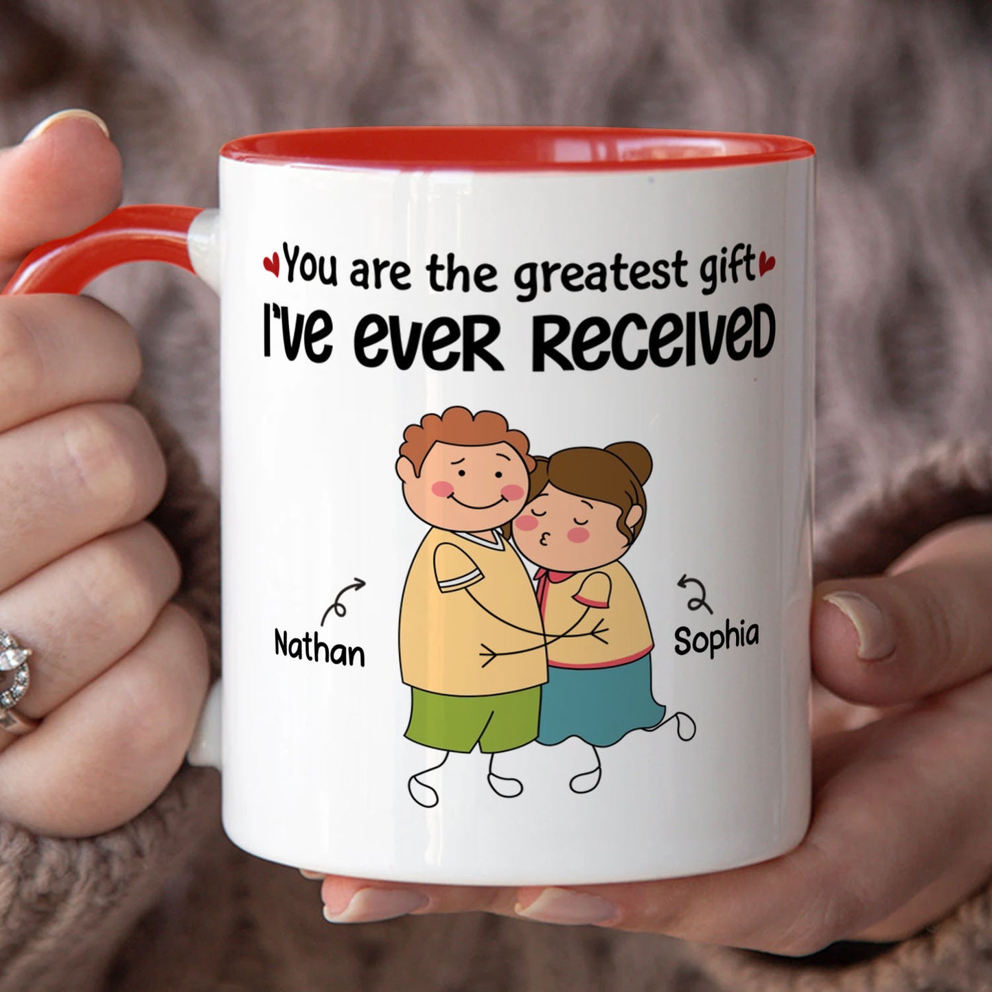PST118 You Are Certainly The Greatest Gift - White Mug Accent Mug