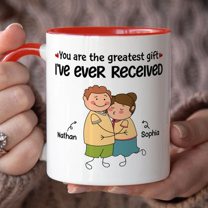 PST118 You Are Certainly The Greatest Gift - White Mug Accent Mug