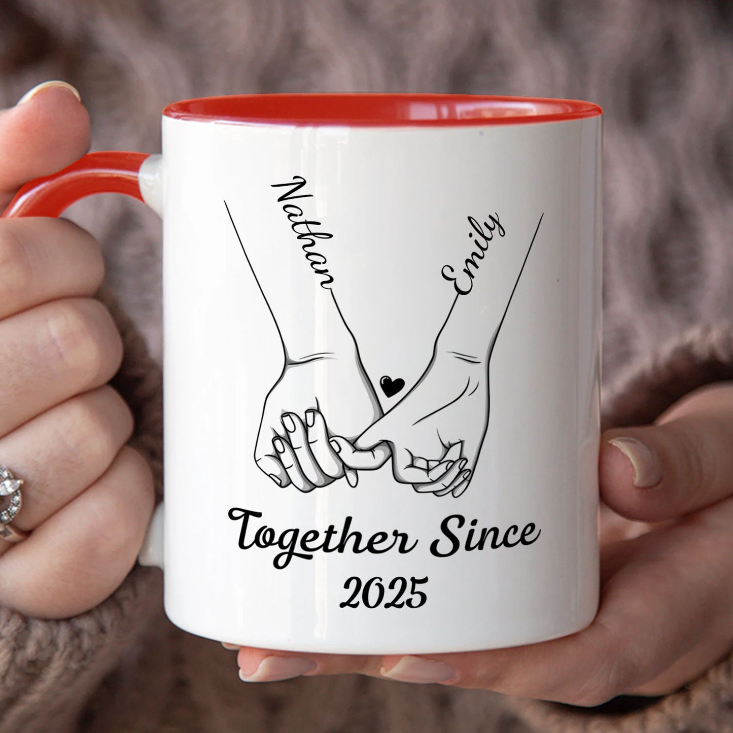 PSTPA13 Couple Together Since - White Mug Accent Mug