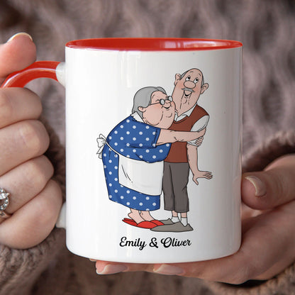 PST120 Best Gift Ever For Husband And Wife - White Mug Accent Mug