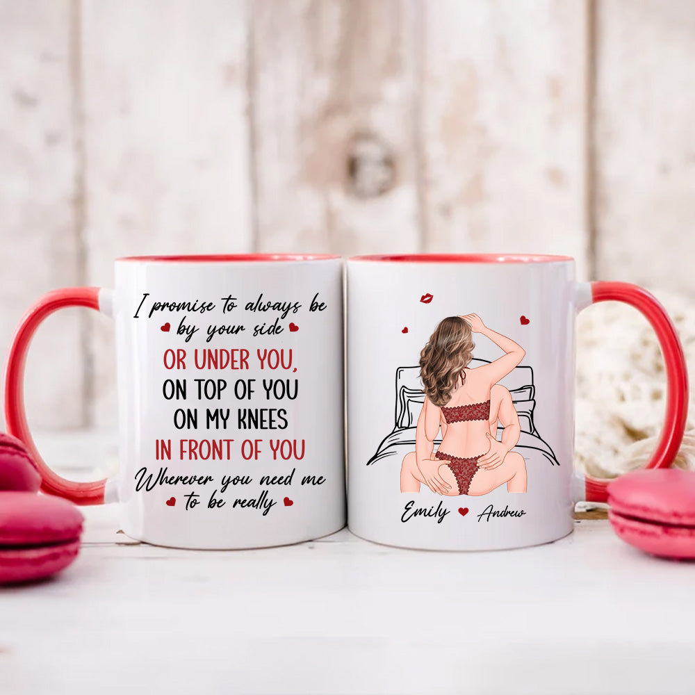 PST104 I Promise To Always Be By Your Side - White Mug Accent Mug