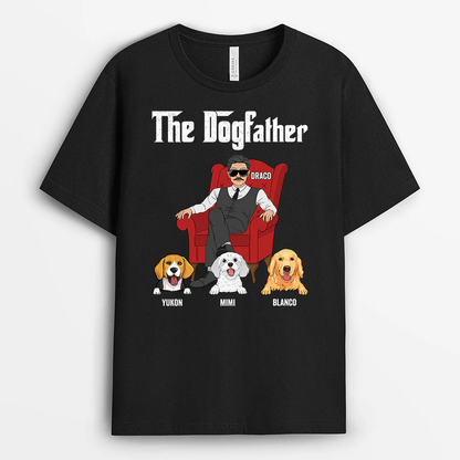 UPST44 The Dogfather - Custom Personalized T-shirt Hoodie