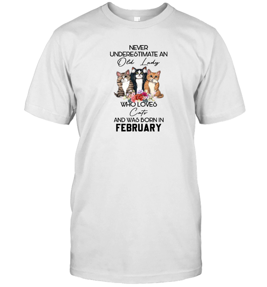 Miah1247_feb Never Underestimate An Old Lady Who Loves Cats And Was Born In February