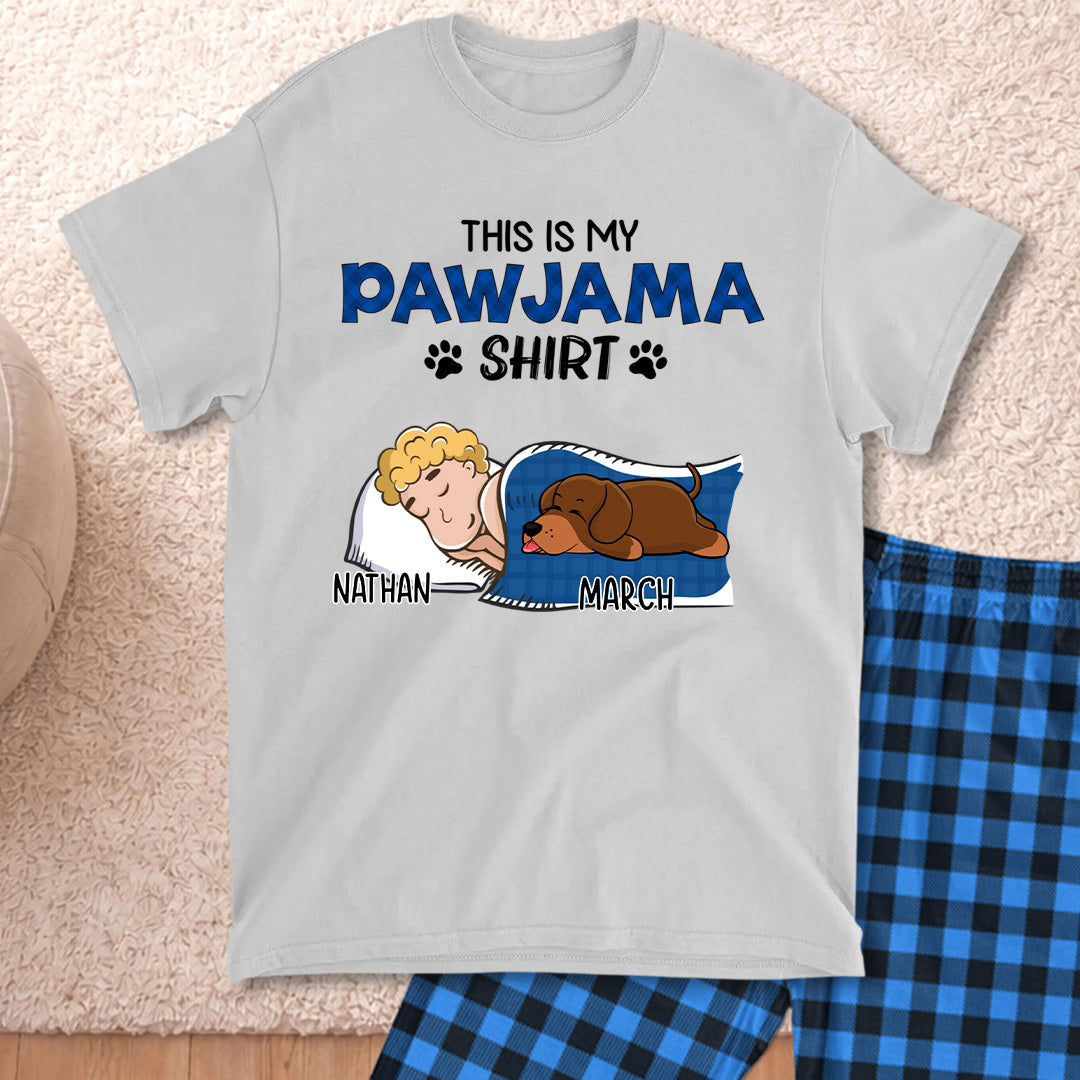 PSTPA01 This Is My Pajama Shirt - Personalized Custom Pajama Set