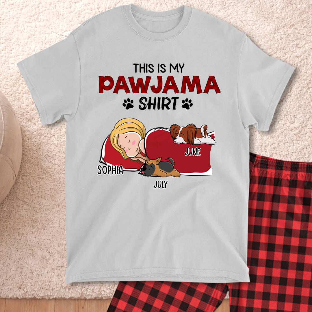 PSTPA01 This Is My Pajama Shirt - Personalized Custom Pajama Set