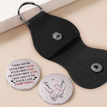 UPST136 I Just Want To Be Your Last Everything - Personalized Custom Pocket Hug