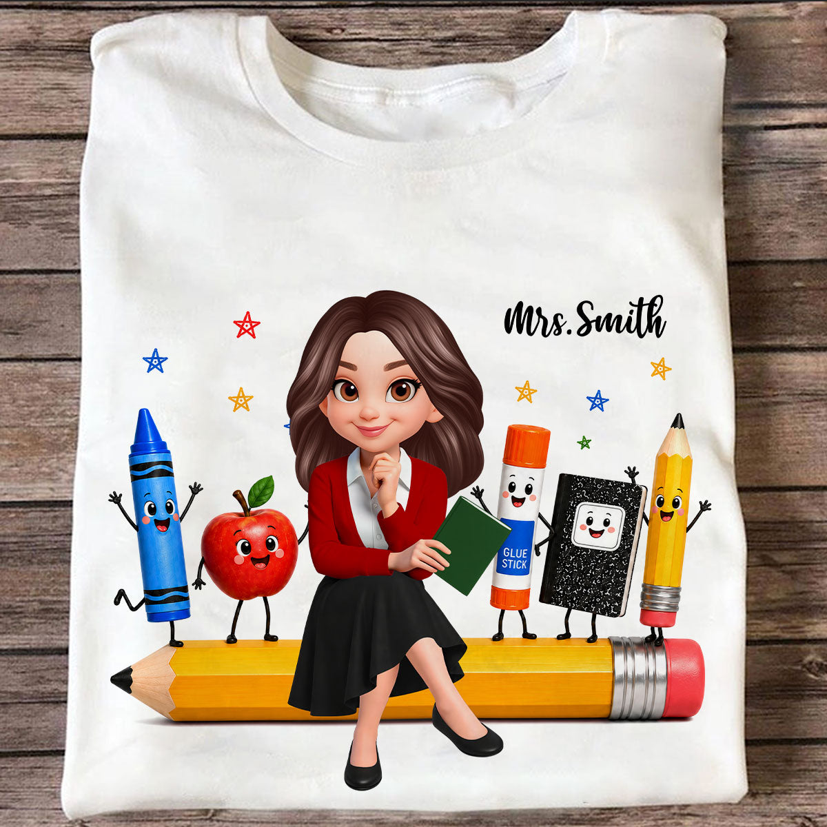 UPST103 Back To School Funny Colorful - Personalized T-shirt Hoodie