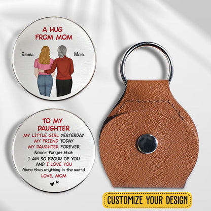 UPST138 A Hug Form Mom - Personalized Custom Pocket Hug
