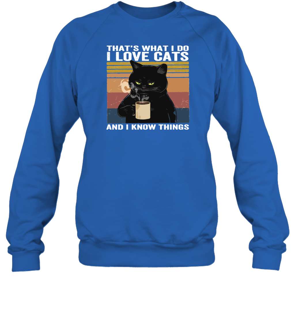 ETT419a I Love Cats And I Know Things