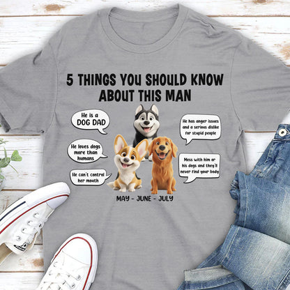 PST52 5 Things You Should Know About This Woman Dog Lover-Personalized Custom