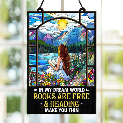 PSSW05 In My Dream World Window Hanging Suncatcher Ornament