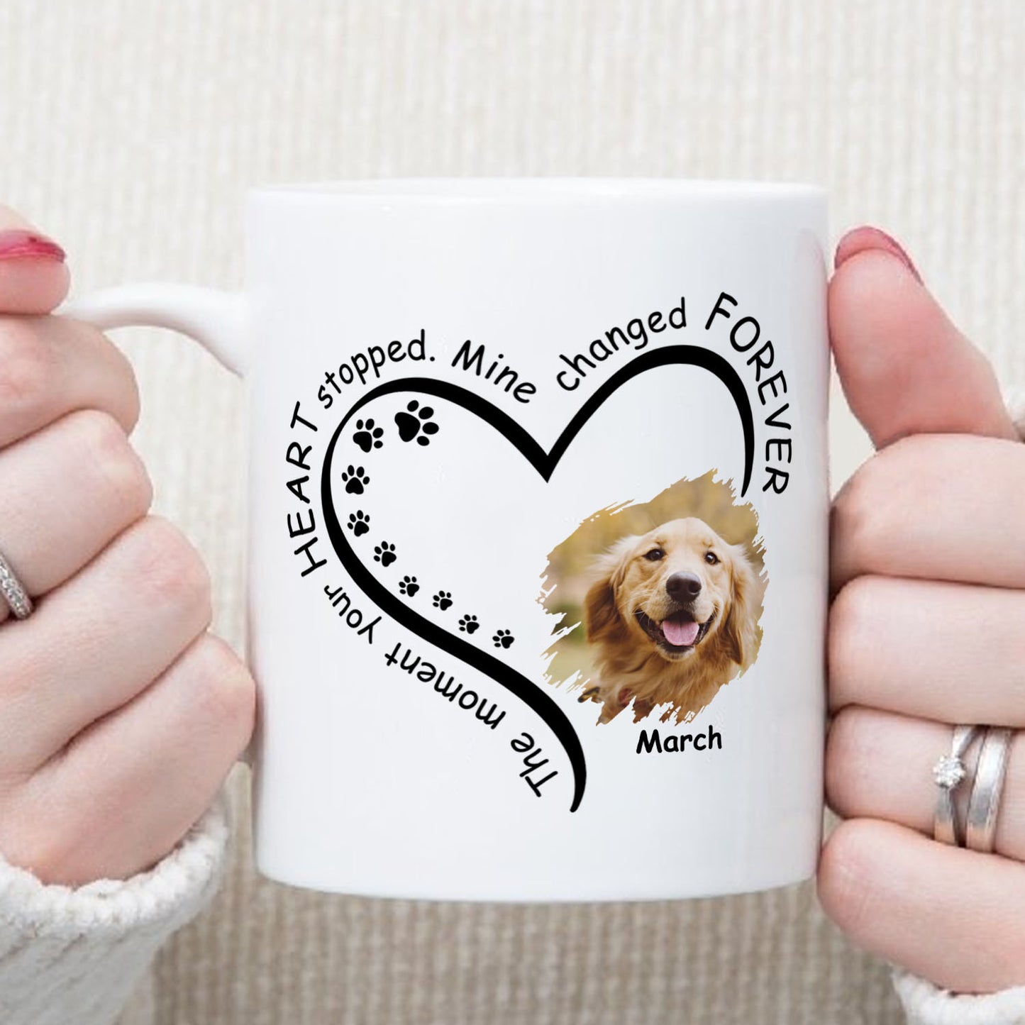 Miah1480 My Heart Changed Forever - White Mug Accent Mug
