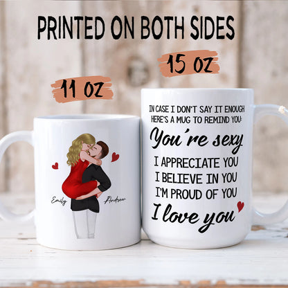 PST119 You're Sexy I Love You - White Mug Accent Mug
