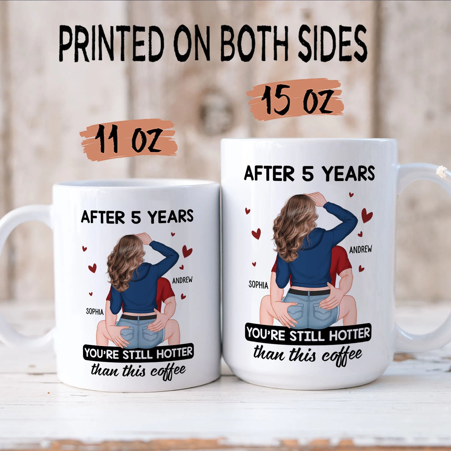 PST124 You're Still Hotter Than This Coffee - White Mug Accent Mug