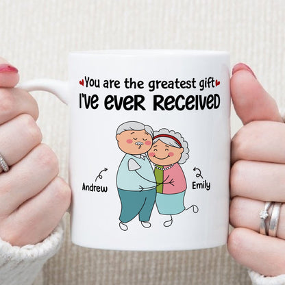 PST118 You Are Certainly The Greatest Gift - White Mug Accent Mug