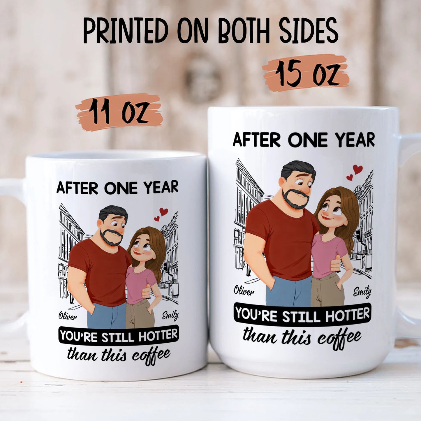 PST180 You're Still Hotter Than This Coffee - White Mug Accent Mug