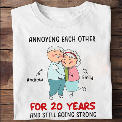 PST105 Annoying Each Other - Personalized Custom T-shirt Hoodie