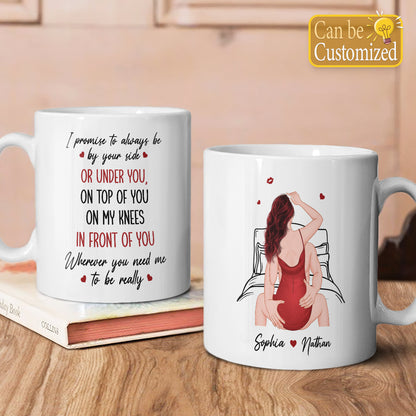 PST104 I Promise To Always Be By Your Side - White Mug Accent Mug