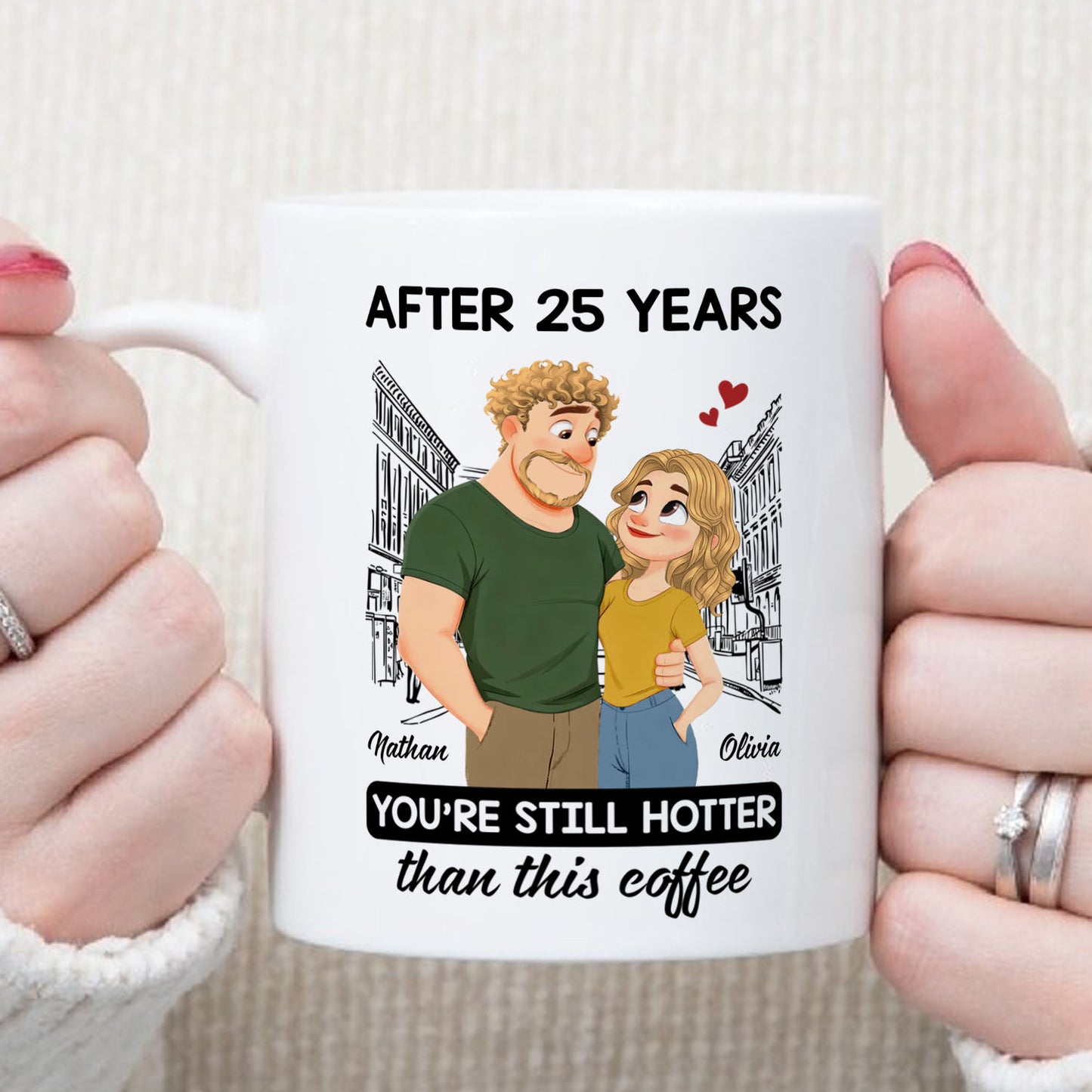 PST180 You're Still Hotter Than This Coffee - White Mug Accent Mug