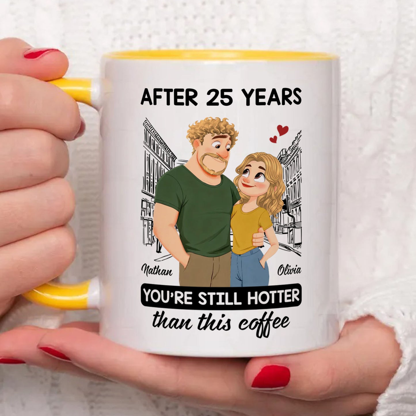 PST180 You're Still Hotter Than This Coffee - White Mug Accent Mug