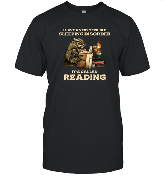 ETT1868 I Have A Very Terrible Sleeping Disorder It's Called Reading